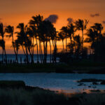 A beautiful Hawaiian sunset